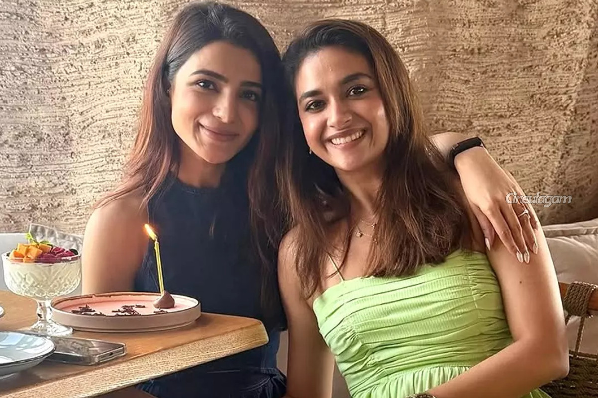 கீர்த்தி சுரேஷ் குடிக்க மாட்டார், ஆனால் இரவு 2 மணிக்கு.. சமந்தா போட்டுடைத்த உண்மை | Samantha About Keerthy Suresh 2 Am