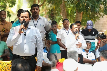 ஜனாதிபதி தேர்தல் இல்லையென்றால் நாடு இருள் மயமாகும் : ரிஷாட் பதியுதீன் கருத்து