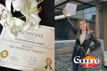 බාල ක්‍රීම් සහ පියුමි හංසමාලි... අතේ උපාධි කොළයක්...ඒකත් ???