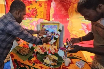 மறைந்த நடிகர் விஜயகாந்திற்கு யாழ்ப்பாணத்தில் நினைவேந்தல் அனுஷ்டிப்பு!