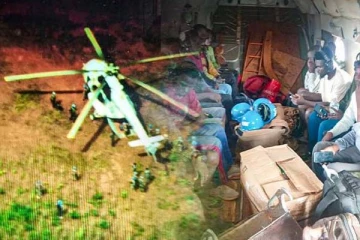 இலங்கை விமானப்படையின் முக்கிய பங்கு ; 14 ஆபிரிக்க இராணுவ வீரர்கள் மீட்பு