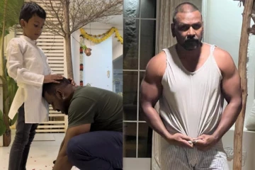 சிறுவனின் காலில் விழுந்த ராகவா லாரன்ஸ்! காரணம் இதுதான்