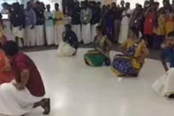 பராம்பரிய உடையில் அசத்தலாக நடனமாடிய ஐடி ஊழியர்கள்... வேற லெவல் காணொளி