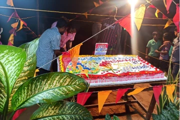 மண்டபம் முகாமில் விடுதலைப் புலிகளின் தலைவரின் பிறந்தநாள்  கொண்டாட்டம் (Video)