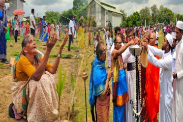 கிளிநொச்சியில் நடைபெற்ற யுத்தத்தால் இறந்த அனைத்து மக்களையும் நினைவுகூறும் நிகழ்வு