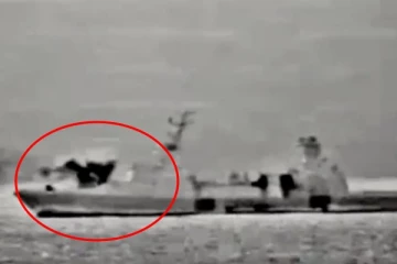 கடலில் இருந்து காசா மீது பாய்ந்த ராக்கெட்டுகள்: தாக்குதல் வீடியோவை வெளியிட்ட இஸ்ரேல் ராணுவம்