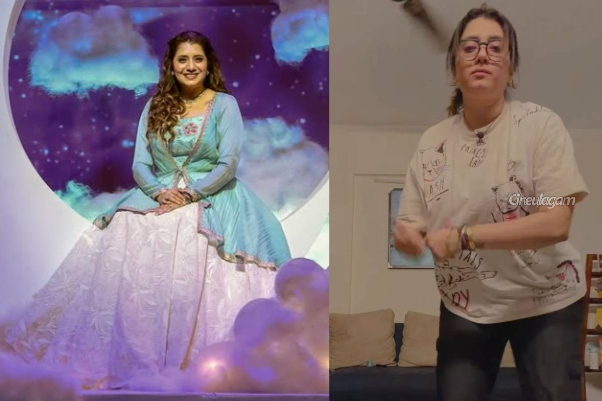 அவ ஆரா பத்துக்கு பத்து பாடலுக்கு பிரியங்கா தேஷ்பாண்டே யாருடன் நடனம் ஆகியுள்ளார் பாருங்க.. வீடியோ இதோ | Priyanka Deshpande Ava Aura Reels Dance Video