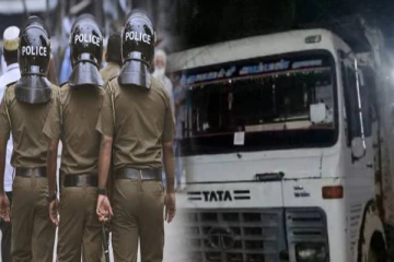 தமிழர் பகுதியில் அனுமதிப் பத்திரமின்றி மணல் கடத்திய இருவர் கைது