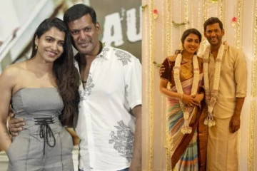 பிறந்தநாளில் தனது காதலியை கைப்பிடித்த விஷால், நிச்சயதார்த்த போட்டோஸ்