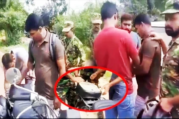 வவுனியாவில் மோட்டார் சைக்கிளில் சென்ற இளைஞன் விசேட அதிரடி படையினரால் திடீர் கைது