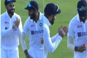 '' எங்க ராக் வந்துட்டான்  இப்ப வாங்க 'ல '' -  பும்ராவை புகழ்ந்த கோலி