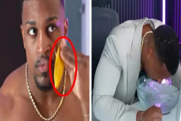 வாழைப்பழத்தில் முகம் கழுவிய அமெரிக்க ஆணழகன்