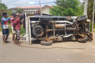 விபத்தில் மூன்று சிறுவர்கள் படுகாயம்! (Photos)