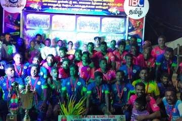 தமிழர் தாயகத்தில் நடைபெற்ற மாபெரும் உதைபந்தாட்ட சுற்றுப்போட்டி (Video)