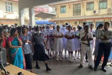 யாழ்.போதனா வைத்தியசாலையில் டிஜிட்டல் தொடு திரை திறந்து வைப்பு