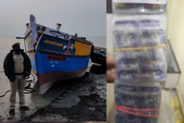 கடல் வழியாக இலங்கைக்கு கடத்த முயன்ற வலி நிவாரணி மாத்திரைகள் பறிமுதல்(Photos)