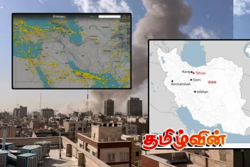 பதில் தாக்குதலை ஆரம்பித்துள்ள ஈரான்.. இஸ்ரேலை நோக்கி அடுத்தடுத்து ஏவப்படும் ஏவுகணைகள்!