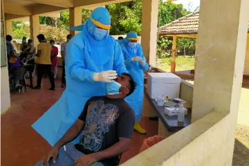 பளை பொதுச்சந்தை வளாகத்தில் கோவிட் தொற்று - பலருக்கு பி.சி.ஆர் பரிசோதனை