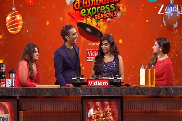 சமையல் எக்ஸ்பிரஸ்: Dr. Pal சொன்ன டயட் பிளான்... தொகுப்பாளினி Zoya- வின் புதிய சபதம்! | Samayal Express Christmas Special Dr Pal