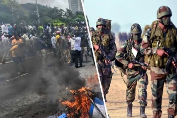 இலங்கையில் இந்திய இராணுவத்தை தரையிறக்குமாறு கோரிக்கை