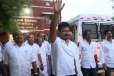 செங்கிப்பட்டியில் உதயநிதி ஸ்டாலினிடம் விசாரணை - காவல்நிலையம் முன்பு குவிந்த தொண்டர்கள்