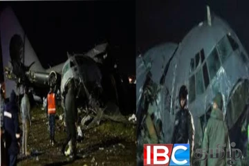 வெளிநாடொன்றில் இராணுவ விமானம் விழுந்து நொருங்கியது பலர் பலி