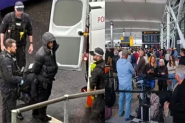 லண்டன் விமான நிலையத்தில் நடந்த கொள்ளைச் சம்பவம் ; தாமதமான விமானம்