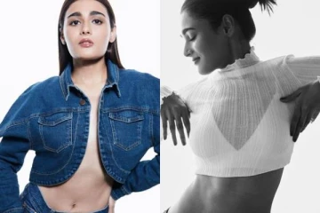 வெறும் அந்த ஆடை மட்டும் இருக்கு!! வாய்ப்பிளக்க வைத்த நடிகை ஷாலினி பாண்டே...