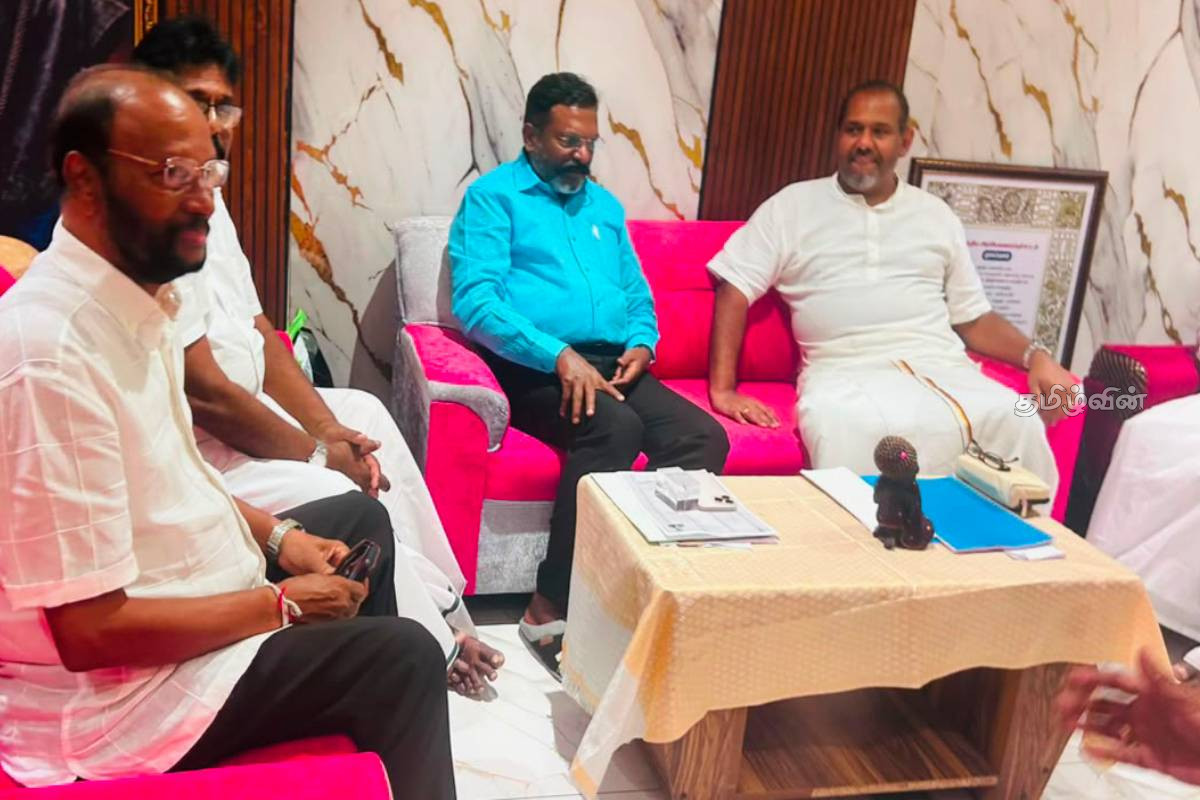 ஈழத்தமிழர் அரசியல் நிலவரம் தொடர்பில் திருமாவளவனுடன் தமிழ்த் தேசியப் பேரவை கலந்துரையாடல் | Tamil National Council Discussion Thirumavalavan ஈழத்தமிழர் அரசியல் நிலவரம் தொடர்பில் திருமாவளவனுடன் தமிழ்த் தேசியப் பேரவை கலந்துரையாடல் | Tamil National Council Discussion Thirumavalavan