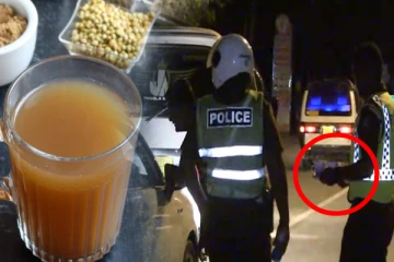 விபத்துகளை குறைக்க வாகன சாரதிகளுக்கு கொத்தமல்லி தேனீர்