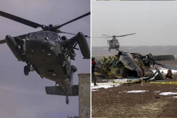 துருக்கியில் ஏற்பட்ட ஹெலிகாப்டர் விபத்து: 5 வீரர்கள் பலியான சோக சம்பவம்