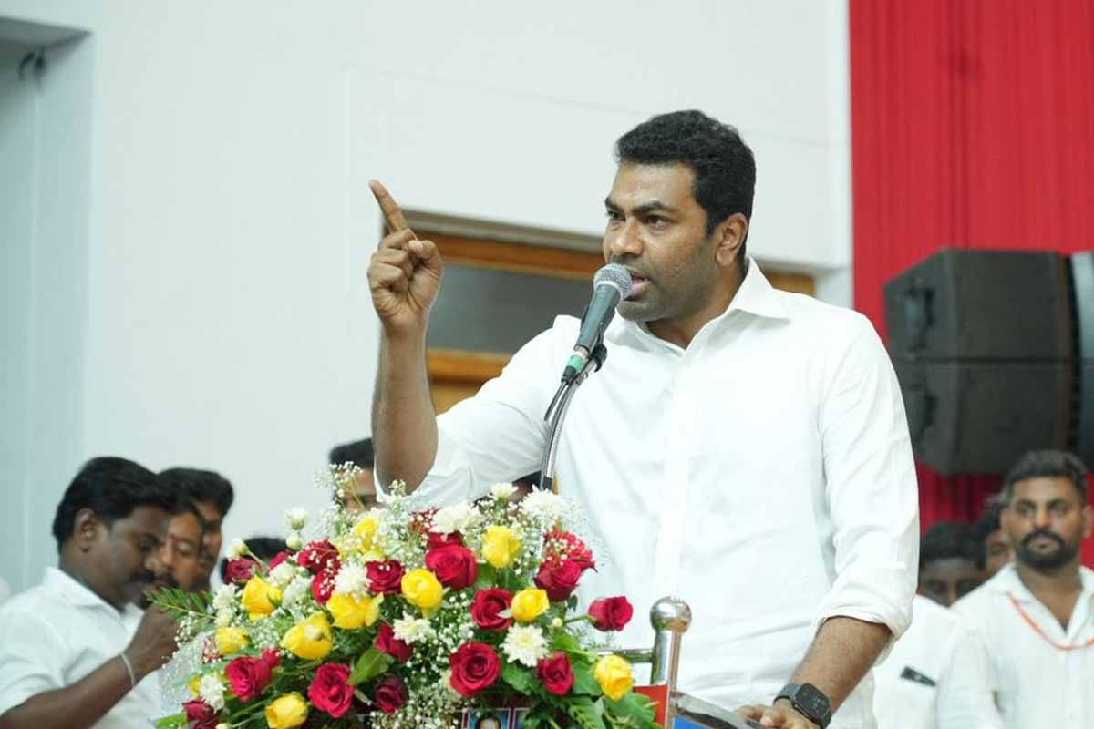 ரஜினியை மிரட்டலாம்... விஜய்யை மிரட்ட முடியாது: ஆதவ் அர்ஜூனா | Aadhav Arjuna Speaks About Dmk