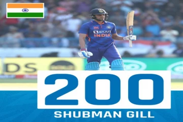 குறைந்த போட்டியில் 1000 ஓட்டங்கள் - அதிரடியாக 200 ஓட்டங்களை கடந்தார் சுப்மன் கில்