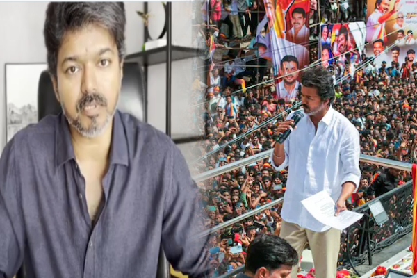 என்னை என்னவேணாலும் பண்ணுங்க... அவங்கமேல கைவைக்காதிங்க.. தவெக தலைவர் விஜய் காணொளி! | Karur Incident Tvk Vijay Releases Video