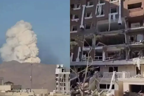 ஈரானில் வெடித்து சிதறிய துறைமுக நகர கட்டடம் ; தொடரும் பரபரப்பு | Port City Building Shattered By Blast In Iran