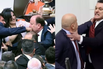 ரத்தக் களரியான துருக்கி பாராளுமன்றம் எதிர்க்கட்சி எம்.பி சொன்ன வார்த்தை