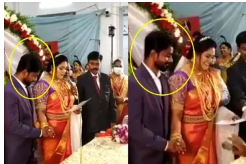 திருமண கோலத்தில் மணப்பெண் சொன்ன ஒற்றை வார்த்தை... சிலையாக மாப்பிள்ளை! விழுந்து விழுந்து சிரித்த உறவினர்கள்