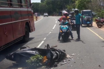 திருகோணமலையில் விபத்து; ஒருவர் மருத்துவமனையில்