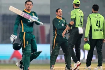 பாகிஸ்தானை பந்தாடிய டி காக்! வாணவேடிக்கையில் 123 ஓட்டங்கள்..தரமான பதிலடி