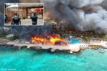 டொமினிக்கன் குடியரசின் சொகுசு சுற்றுலா விடுதியில் பயங்கர தீ: ஆயிரக்கணக்கானோர் வெளியேற்றம்