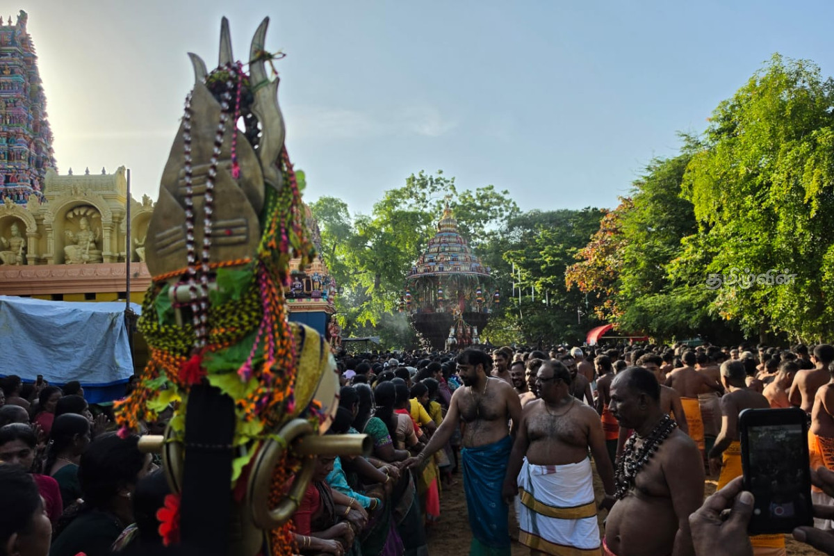 மாமாங்கேஸ்வரர் ஆலய தேர் திருவிழா! விண்ணைப்பிளந்த பல்லாயிரக்கணக்கான பக்தர்களின் அரோகரா கோஷம் | Mamangeswara Temple Cultural Event