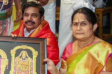 எடப்பாடி பழனிசாமி மனைவி ராதாவுக்கு கொரோனா தொற்று..!