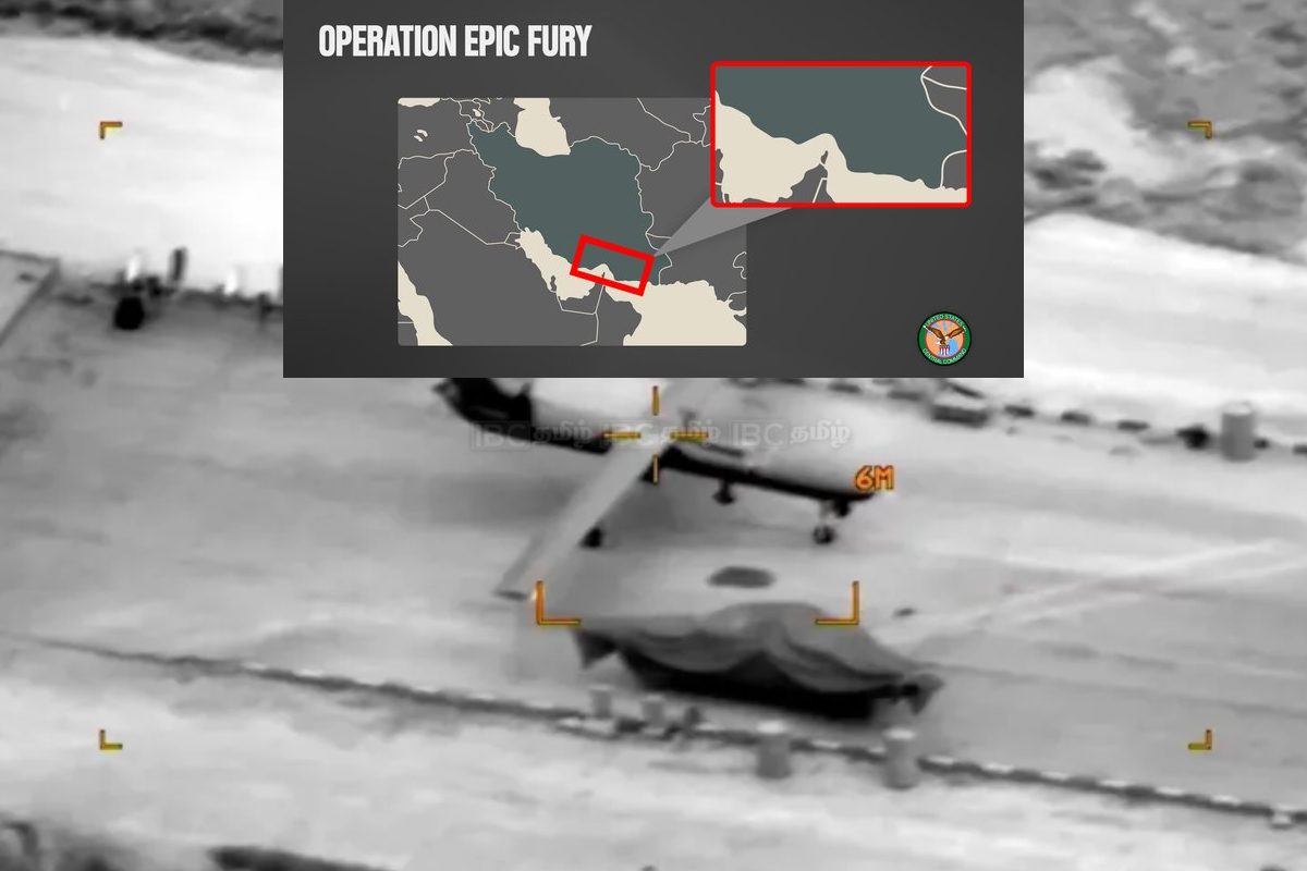 ஹோர்முஸ் அருகே உள்ள ஈரானிய தளங்கள் மீது அமெரிக்கா தீவிர தாக்குதல் | Us Attacks Iranian Bases Near Hormuz