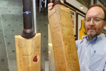 ලොව මිල අධිකම ක්‍රිකට් පිත්ත මෙන්න..වටිනාකම අදහාගත නොහැකි වෙයි (PHOTOS)