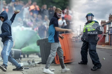 கலவர பூமியான பிரித்தானியா: என்ன காரணம்?