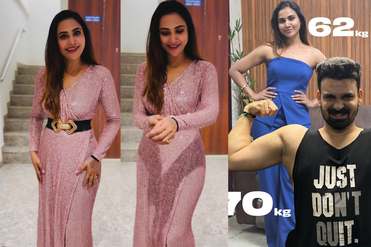 கணவருடன் சேர்ந்து உடல் எடை குறைத்து ஆளே மாறிய மைனா நந்தினி.. புகைப்படம் இதோ | Myna Nandhini Weight Loss