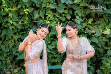 රංගනයට පිවිසුණු අපේ රටේ ලස්සනම නිවුන්නු දෙන්නෙක් වන අනුෂ්කිගෙයි කනුෂ්කිගෙයි අලුත්ම ෆොටෝශූට් එක (PHOTOS)