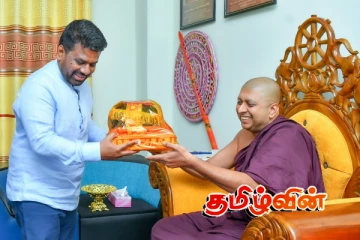 யாழ்.நாக விகாரை விகாராதிபதியை சந்தித்த அநுர