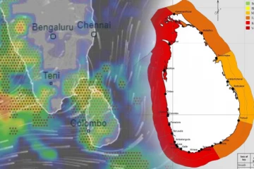 வங்காள விரிகுடா கடற்பரப்புகளுக்கு மேலாக தாழமுக்கம் வலுவடையும் சாத்தியம்: வழங்கப்பட்டுள்ள அறிவுறுத்தல்