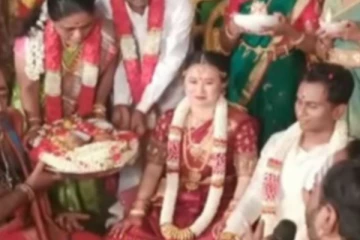 சீனப் பெண்ணை பாரம்பரிய முறைப்படி மணந்து கொண்ட தமிழர்! வெளியான புகைப்படம்